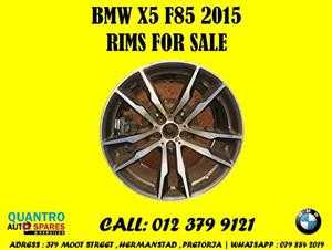 BMW X5 F85 2015 Rims For Sale 