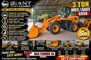 2026 New Giant G958 front loaders