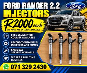 FORD RANGER 2.2 INJECTORS FOR SALE WITH WARRANTY 