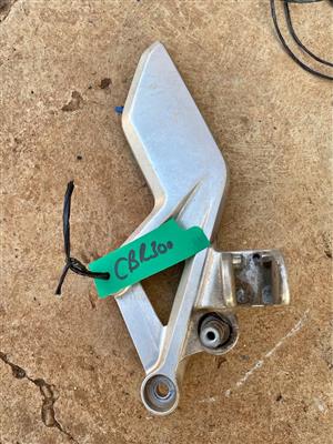 Honda CBR 300 footrest bracket.