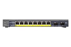 GS110TPv3 8-Port PoE Layer 3 Smart Managed Pro Gigabit Switch with 2x SFP Slots