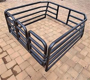 New Land Cruiser Double cab cattle rail