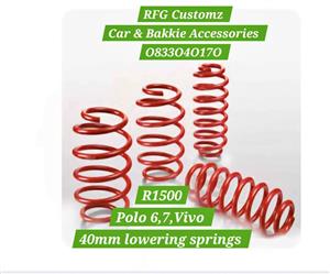 Polo 6,7,Vivo 40mm lowering springs