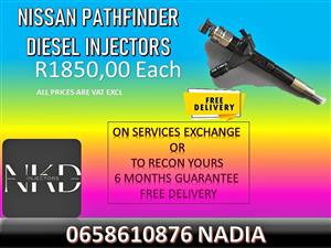 NISSAN PATHFINDER COMMON RAIL DIESEL INJECTORS FOR SALE