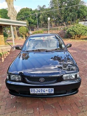 2004 Toyota Tazz 130, black in colour, 130000km, mechanically sound and accident