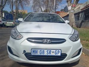 2020 Hyundai Accent Sedan 1.6 Petrol,  Manual, White, Service book