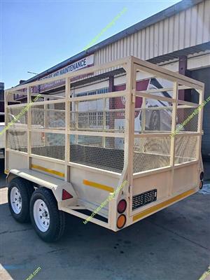 Luggage trailers, trailers for cattle