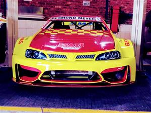2.1 Beams oval track, race car with 4 exstra tires for sale. The car is in excel
