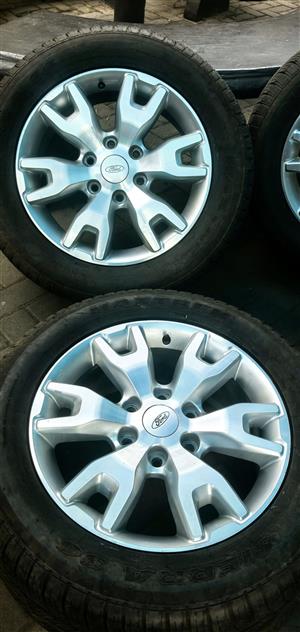255/55R18  Ford Ranger Rims and Tyres (WILDTRACK) 