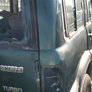 Mahindra Scorpio Stripping for Spares 