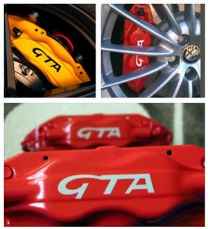 Alfa Romeo GTA brake caliper decals stickers sets