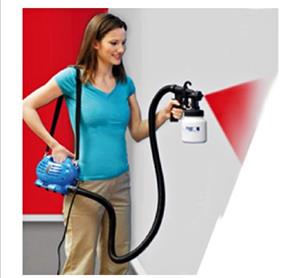 Spray Painter and Air Compressor