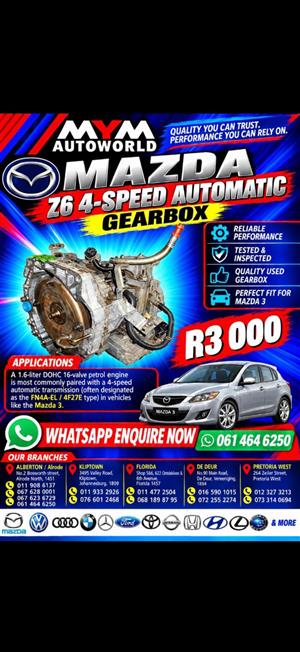 Mazda Z6 4-speed automatic gearbox 