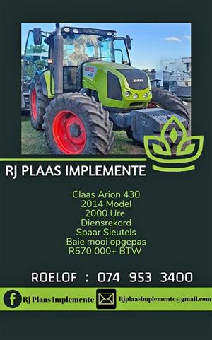 Claas Arion 430