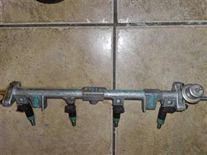 Ford focus injectors with rail