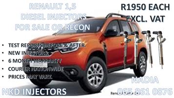 DIESEL INJECTORS FOR SALE FOR RENAULT 1.5