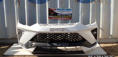 Haval H6 GT front bumper with radiator grill and foglight cover (2024)