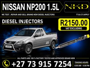 Injectors_Nissan_Np200_1.5L_Delphi 