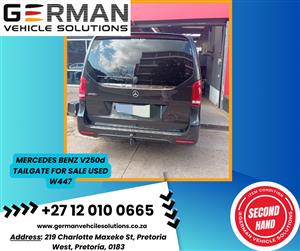 mercedes benz v250d w447 tailgate for sale used 