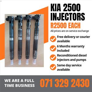 KIA 2500 INJECTORS FOR SALE WITH WARRANTY INCLUDED 