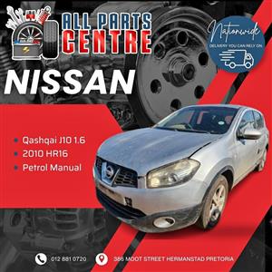 Nissan Qashqai J10 2010 1.6 HR16 Petrol Manual – Stripping for Spares