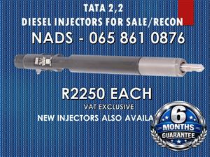 TATA 2.2 DIESEL INJECTORS FOR SALE OR TO RECON