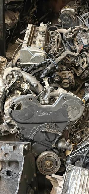 Toyota Camry 3VZ Engine stripping for spares.