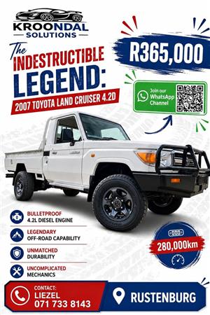 2007 Toyota Land Cruiser 4.2 Diesel