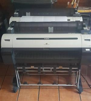 2 x Canon iPF760 / iPF750 Plotter ImagePROGRAF  printers.