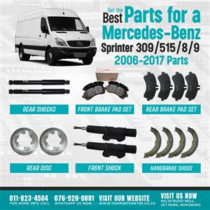 Mercedes-Benz Sprinter 309/515/8/9 2006-2017 Parts while stocks last
