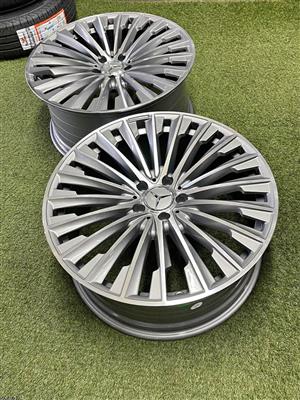 20 INCH MERCEDES BENZ AMG DESIGN RIM SET NARROWS/WIDES