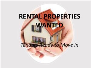 WANTED : PROPERTIES TO LET PRETORIA