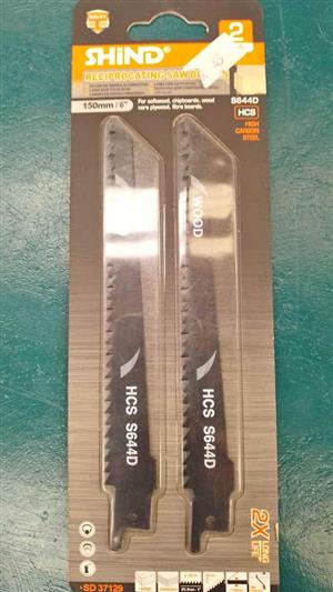 SHIND HCS S644D JIG SAW BLADES 2pcs