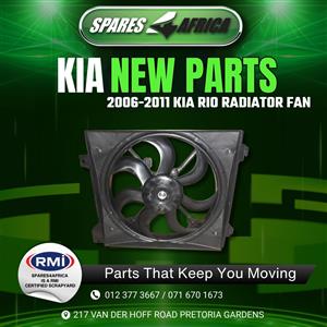 2006–2011 KIA RIO RADIATOR FAN FOR SALE