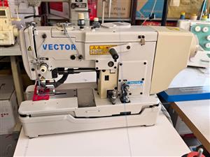 VECTOR INDUSTRIAL BUTTONHOLE MACHINE
