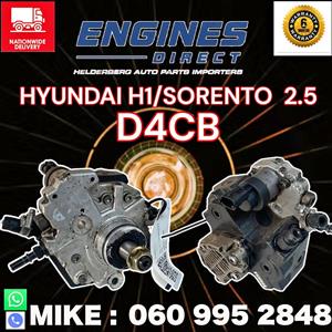 Import Low Mileage Hyundai H1- KIA SORENT0 D4CB Diesel Pump