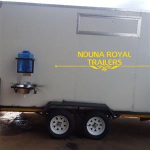Mobile kitchen trailer 