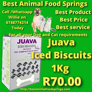 Juava Iced Biscuits 1Kg for Dogs
