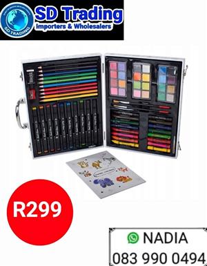 Artist’s set for painting in case 64 pcs