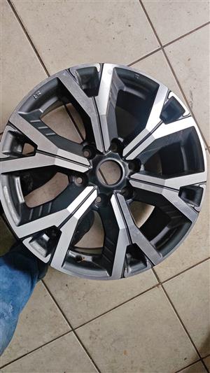 ISUZU X-Rider/D-Max OEM 18" mag to use for spare wheel 