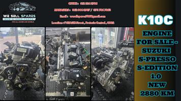 K10C ENGINE FOR SALE - SUZUKI S-PRESSO 1.0 