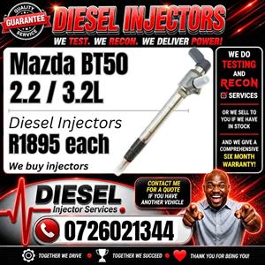 Mazda BT50 2.2/3.2L diesel injectors for sale