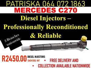 DIESEL INJECTORS FOR SALE - MERCEDES C270