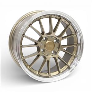 15″ RGW1365 4/100 Bronze With Silver Dish Alloy Wheels