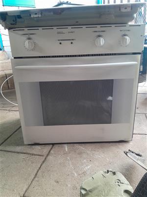 Oven with hob