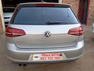 2013 Volkswagen Golf 7 DSG BlueMotion 1.4 TSi Comfortline Automatic