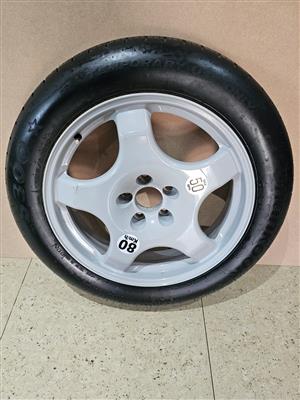 BMW X5 M50 D 19 inch Alloy Factory Space Saver with 90% tread Tyre