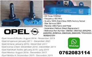 Opel blue TPMS tyre pressure sensor sensor 13581561