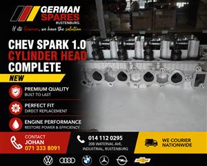 CHEV SPARK 1.0 COMPLETE CYLINDER HEAD – NEW