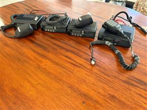 4 x 2-way Radios for sale - 2 UHF and 2 VHF